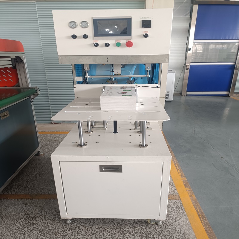 JR-500E Semi-automatic Iron Sheet and Magnet Pasting Machine